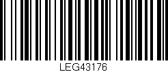 Código de barras (EAN, GTIN, SKU, ISBN): 'LEG43176'