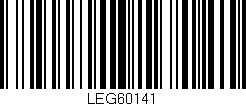 Código de barras (EAN, GTIN, SKU, ISBN): 'LEG60141'