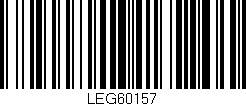 Código de barras (EAN, GTIN, SKU, ISBN): 'LEG60157'