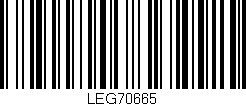 Código de barras (EAN, GTIN, SKU, ISBN): 'LEG70665'