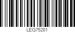 Código de barras (EAN, GTIN, SKU, ISBN): 'LEG75201'
