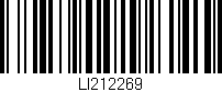 Código de barras (EAN, GTIN, SKU, ISBN): 'LI212269'