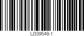 Código de barras (EAN, GTIN, SKU, ISBN): 'LI339548-1'