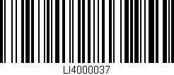 Código de barras (EAN, GTIN, SKU, ISBN): 'LI4000037'