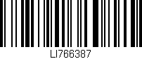 Código de barras (EAN, GTIN, SKU, ISBN): 'LI766387'
