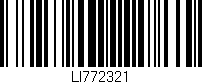 Código de barras (EAN, GTIN, SKU, ISBN): 'LI772321'