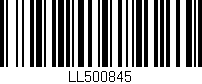 Código de barras (EAN, GTIN, SKU, ISBN): 'LL500845'