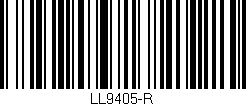 Código de barras (EAN, GTIN, SKU, ISBN): 'LL9405-R'