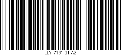Código de barras (EAN, GTIN, SKU, ISBN): 'LLY-7131-01-AZ'