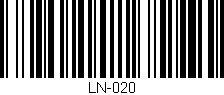 Código de barras (EAN, GTIN, SKU, ISBN): 'LN-020'