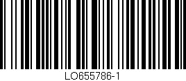 Código de barras (EAN, GTIN, SKU, ISBN): 'LO655786-1'