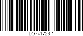 Código de barras (EAN, GTIN, SKU, ISBN): 'LO741723-1'
