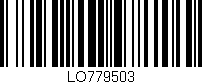 Código de barras (EAN, GTIN, SKU, ISBN): 'LO779503'