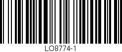 Código de barras (EAN, GTIN, SKU, ISBN): 'LO8774-1'