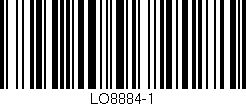 Código de barras (EAN, GTIN, SKU, ISBN): 'LO8884-1'