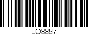 Código de barras (EAN, GTIN, SKU, ISBN): 'LO8897'
