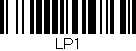 Código de barras (EAN, GTIN, SKU, ISBN): 'LP1'