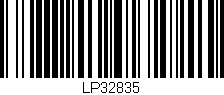 Código de barras (EAN, GTIN, SKU, ISBN): 'LP32835'