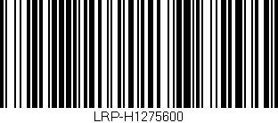 Código de barras (EAN, GTIN, SKU, ISBN): 'LRP-H1275600'