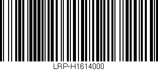 Código de barras (EAN, GTIN, SKU, ISBN): 'LRP-H1614000'