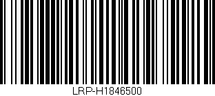 Código de barras (EAN, GTIN, SKU, ISBN): 'LRP-H1846500'