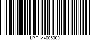 Código de barras (EAN, GTIN, SKU, ISBN): 'LRP-M4806000'