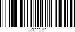 Código de barras (EAN, GTIN, SKU, ISBN): 'LSD12B1'