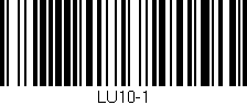 Código de barras (EAN, GTIN, SKU, ISBN): 'LU10-1'
