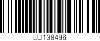 Código de barras (EAN, GTIN, SKU, ISBN): 'LU138496'