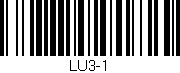 Código de barras (EAN, GTIN, SKU, ISBN): 'LU3-1'