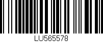 Código de barras (EAN, GTIN, SKU, ISBN): 'LU565578'