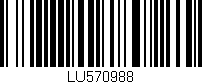 Código de barras (EAN, GTIN, SKU, ISBN): 'LU570988'