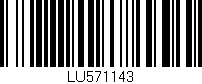 Código de barras (EAN, GTIN, SKU, ISBN): 'LU571143'