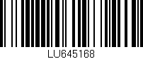 Código de barras (EAN, GTIN, SKU, ISBN): 'LU645168'