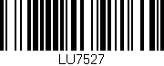 Código de barras (EAN, GTIN, SKU, ISBN): 'LU7527'