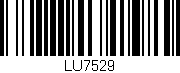 Código de barras (EAN, GTIN, SKU, ISBN): 'LU7529'