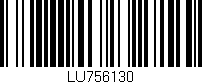 Código de barras (EAN, GTIN, SKU, ISBN): 'LU756130'