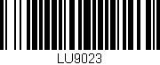 Código de barras (EAN, GTIN, SKU, ISBN): 'LU9023'