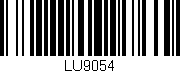Código de barras (EAN, GTIN, SKU, ISBN): 'LU9054'