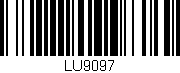 Código de barras (EAN, GTIN, SKU, ISBN): 'LU9097'