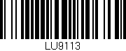 Código de barras (EAN, GTIN, SKU, ISBN): 'LU9113'