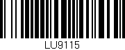 Código de barras (EAN, GTIN, SKU, ISBN): 'LU9115'