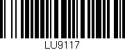 Código de barras (EAN, GTIN, SKU, ISBN): 'LU9117'