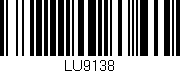 Código de barras (EAN, GTIN, SKU, ISBN): 'LU9138'