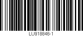 Código de barras (EAN, GTIN, SKU, ISBN): 'LU918846-1'