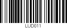 Código de barras (EAN, GTIN, SKU, ISBN): 'LUD011'