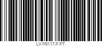 Código de barras (EAN, GTIN, SKU, ISBN): 'LV.P8117.P.PT'