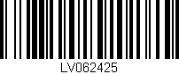 Código de barras (EAN, GTIN, SKU, ISBN): 'LV062425'