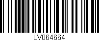 Código de barras (EAN, GTIN, SKU, ISBN): 'LV064664'