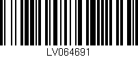 Código de barras (EAN, GTIN, SKU, ISBN): 'LV064691'